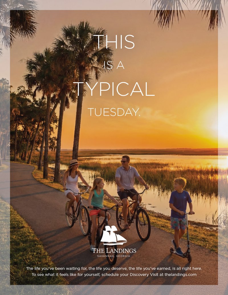 Print ad: this is a typical Tuesday